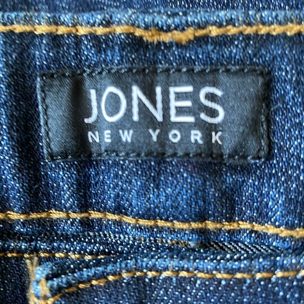 ♥️Jones New York♥️Bleecker Skinny Blue Denim Jeans size (10) - Picture 7 of 10